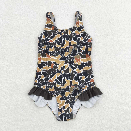 Camo Inspired One piece - (PRE ORDER)