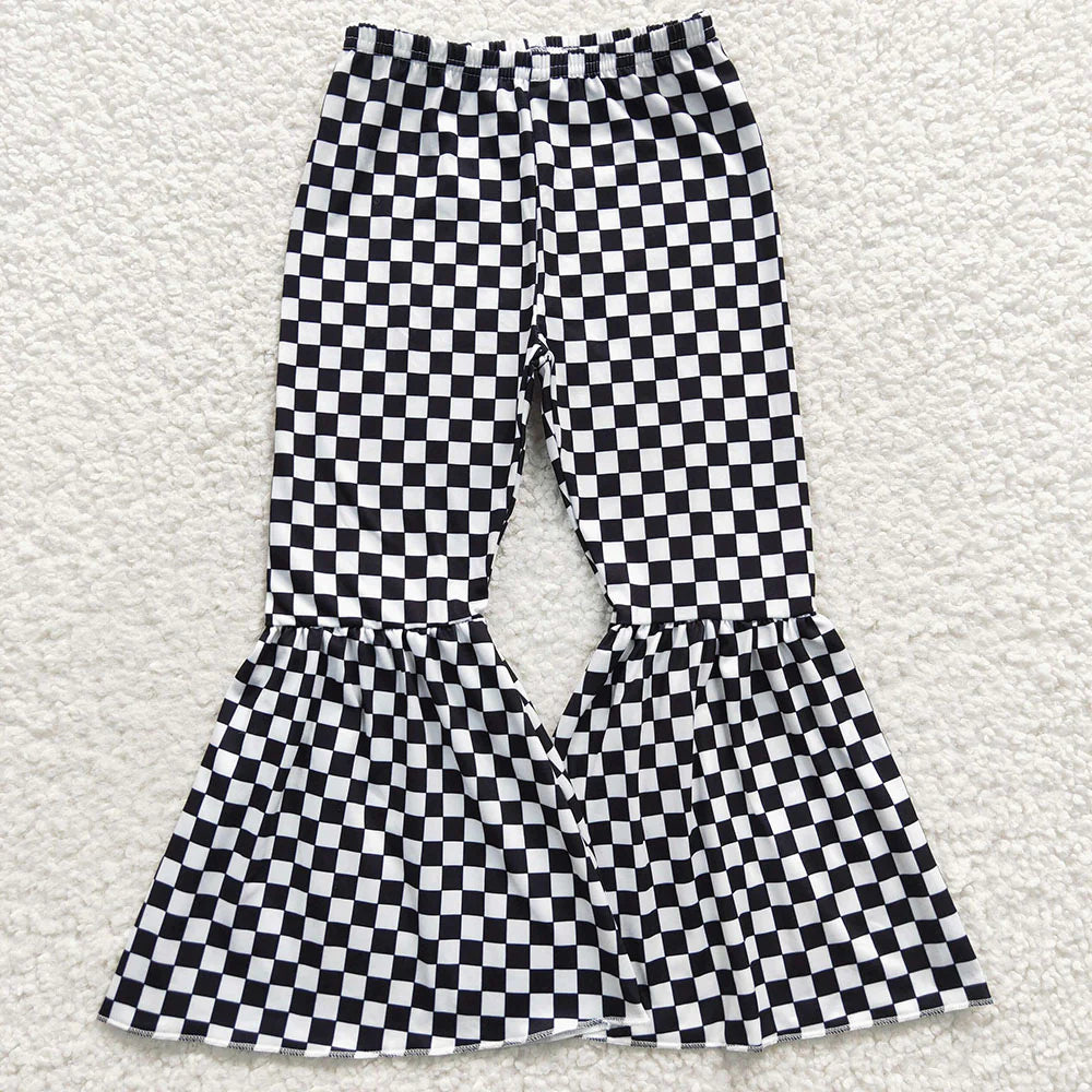 Checkered black bells - (PRE ORDER)