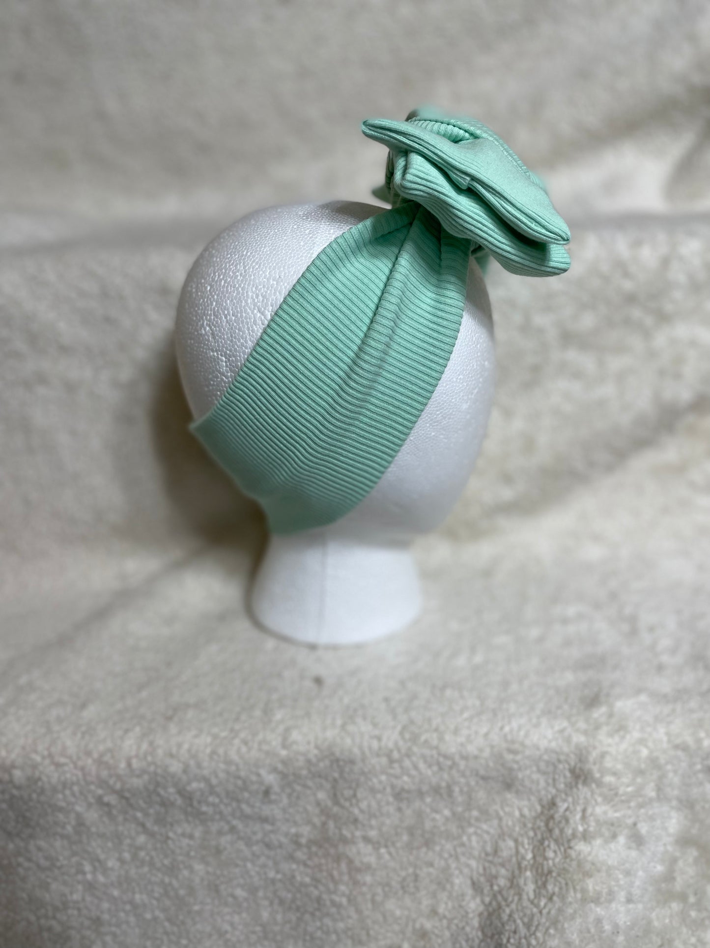 Oversized headwrap - Aqua - Ev's Bowtique Shop